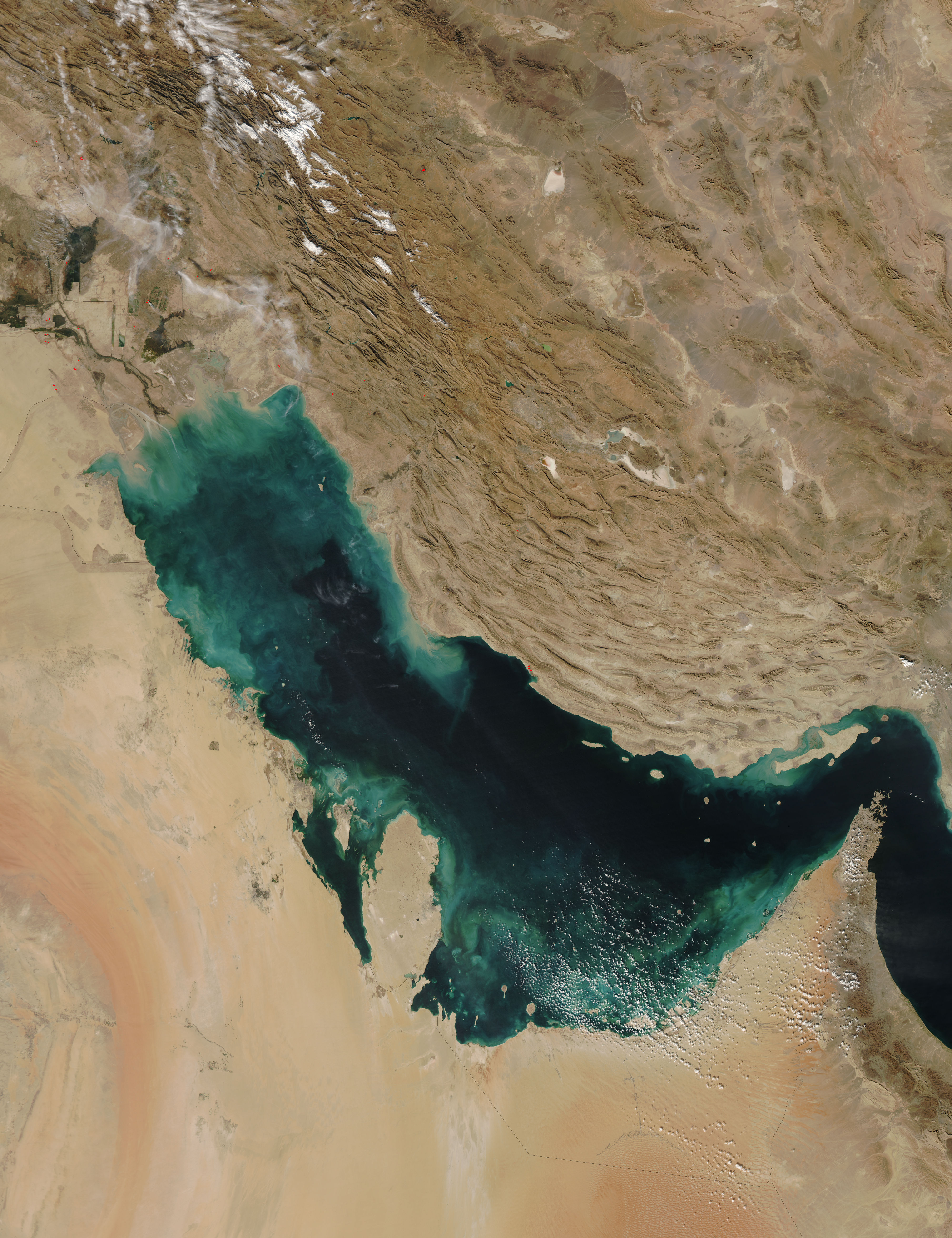 The Persian Gulf : Image of the Day