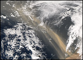 Dust Storm off Morocco