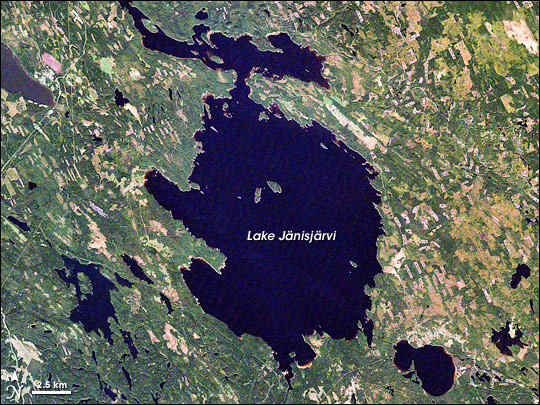 Lake Janisjarvi Impact Crater - related image preview