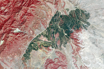 Burn Scar Near Fort Carson, Colorado - related image preview