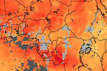 Carbon Monoxide from Central African Fires - related image preview