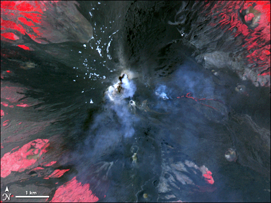 Activity on Mount Etna