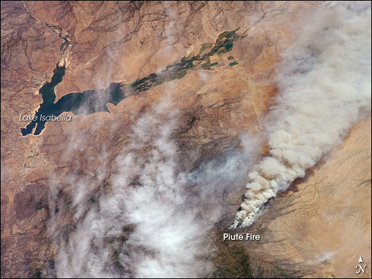 Piute Fire, Sequoia National Forest