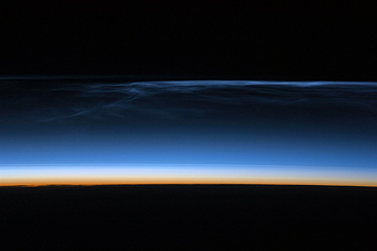 Polar Mesospheric Clouds Over Central Asia  - related image preview