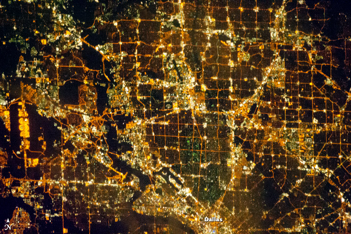 Dallas Metropolitan Area at Night - related image preview