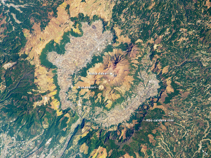 Aso Caldera, Kyushu, Japan - related image preview