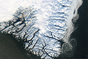 Winter in Southern Greenland