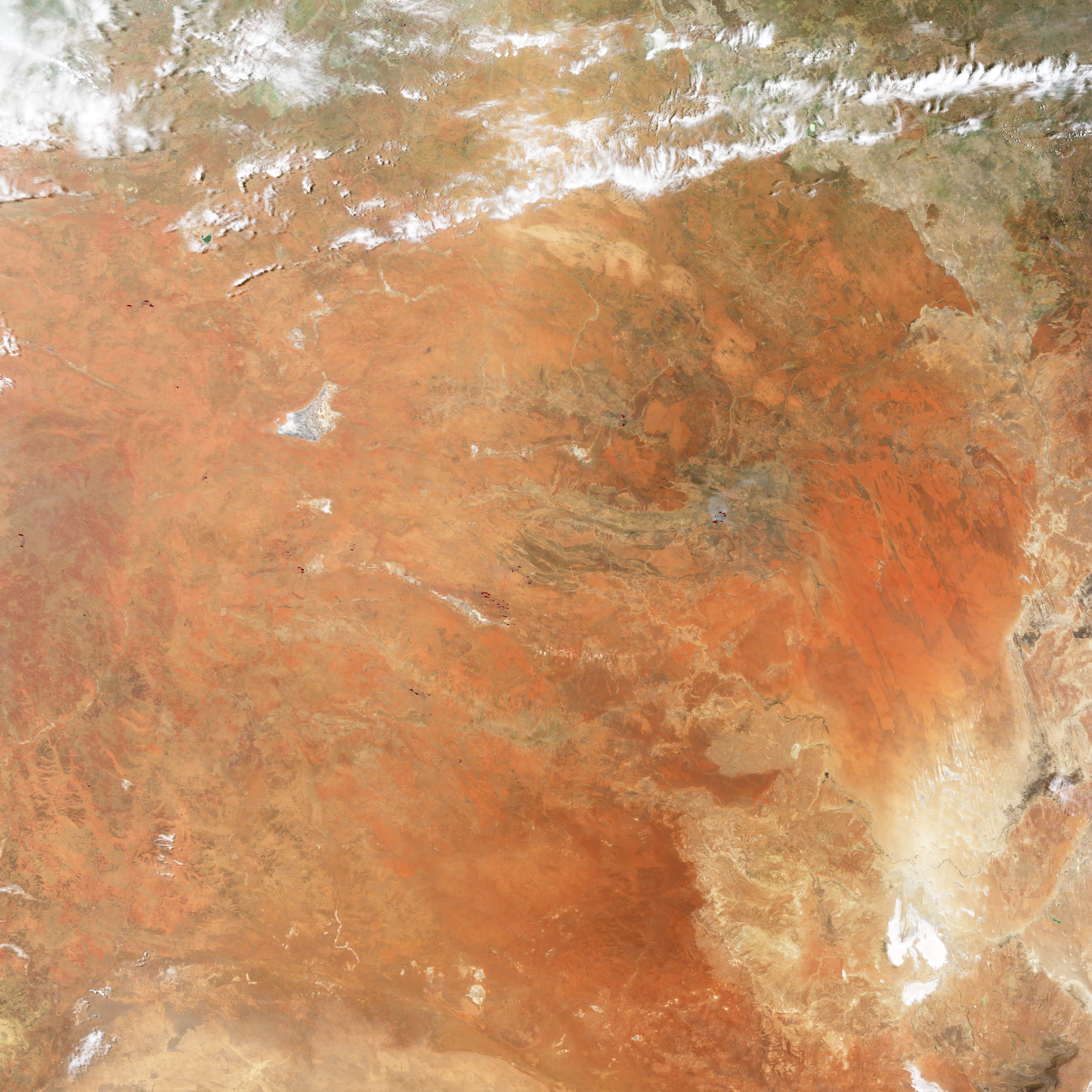 Nighttime Fires near Alice Springs, Central Australia - related image preview