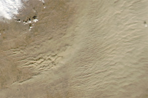 Dust Storm in Colorado and Kansas