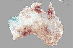 How Widespread was the Australian Heatwave?
