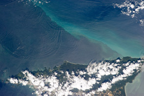 Internal Waves off Northern Trinidad