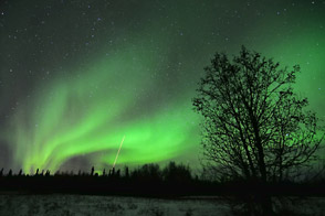 Rocketing Into the Northern Lights - selected child image