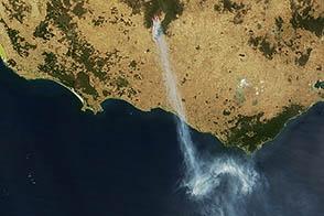 Fires in Southeastern Australia