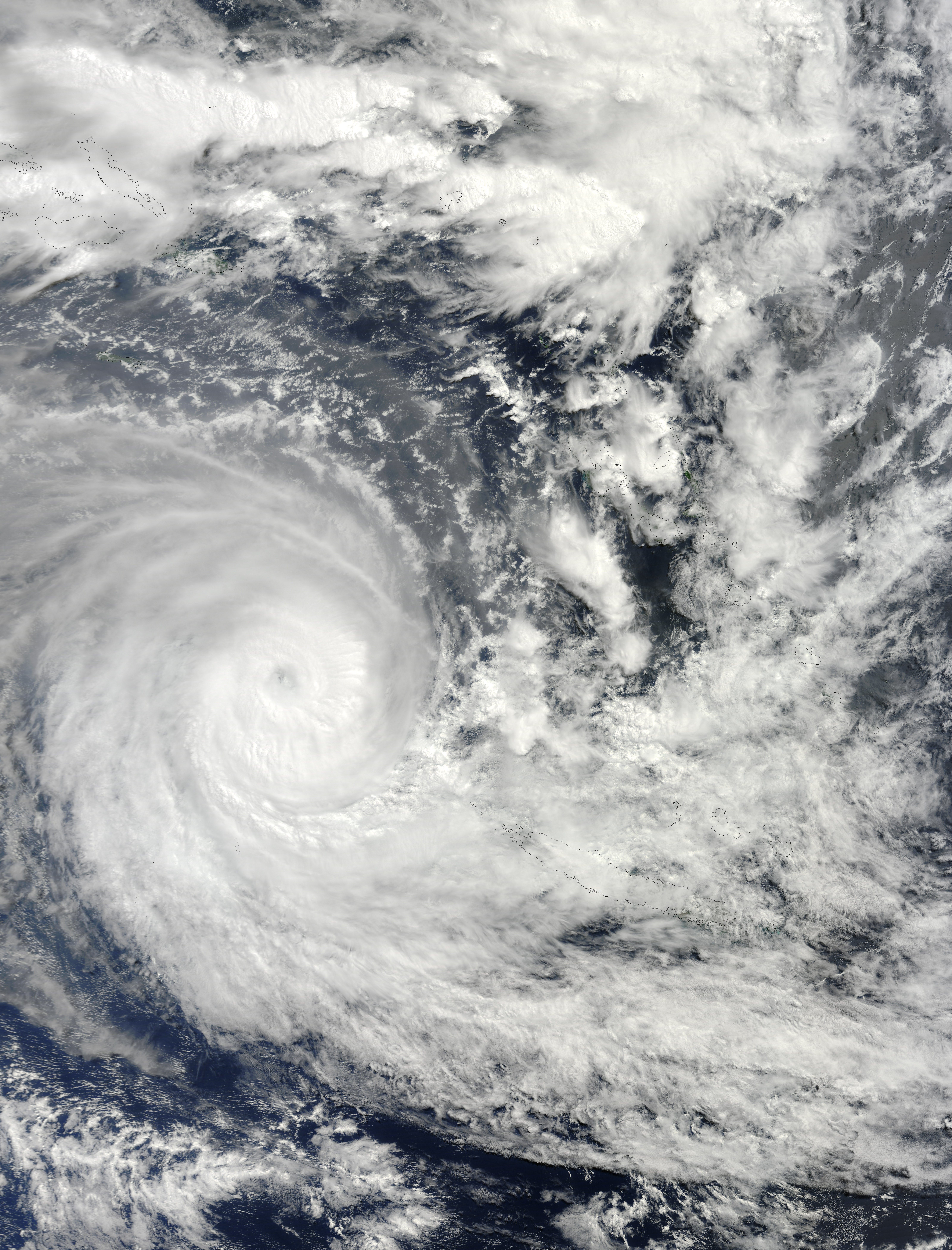 Tropical Cyclone Sandra - related image preview