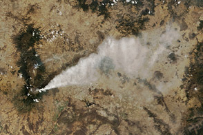 Volcanic Plume from Popocatépetl