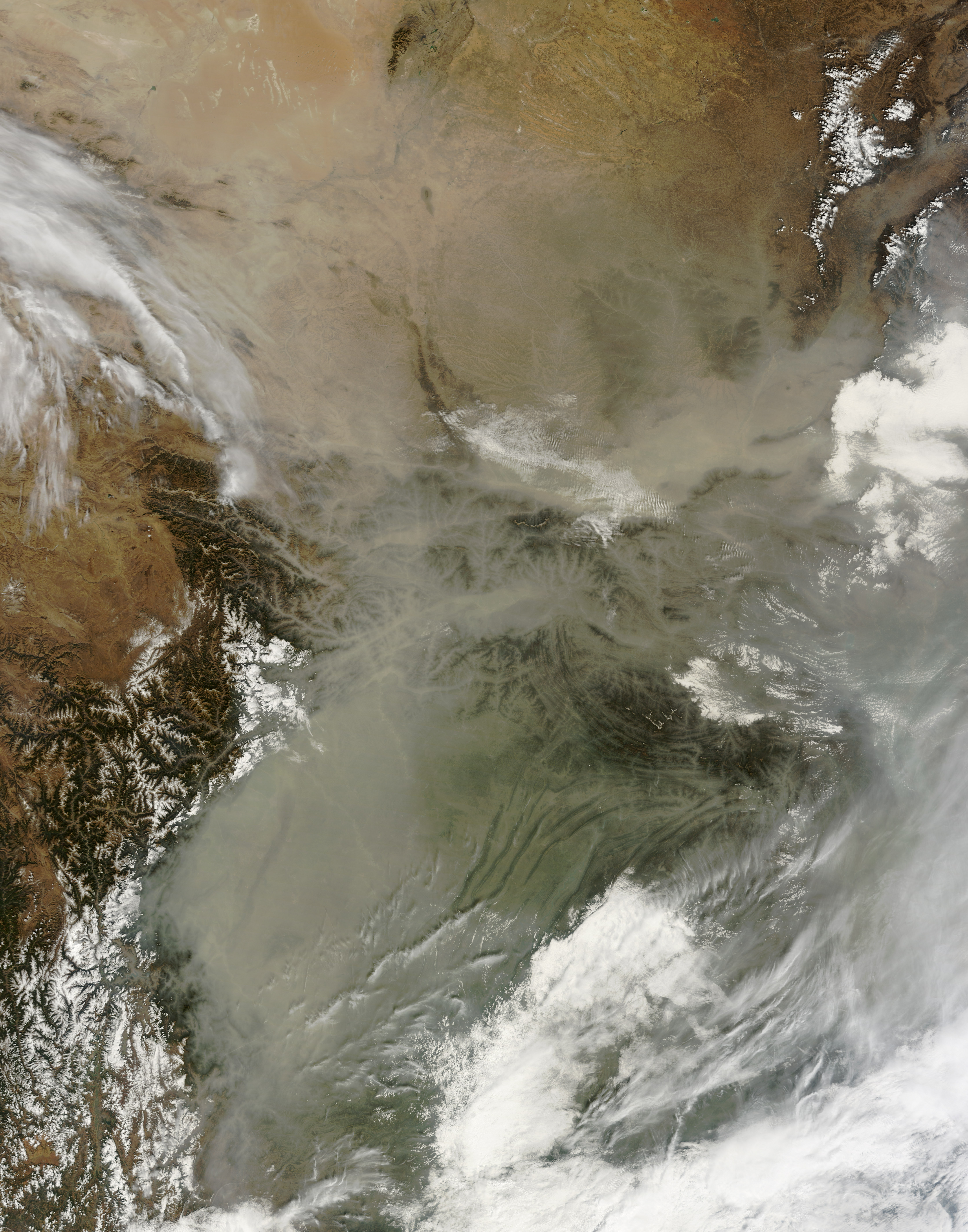 Dust in Central China - related image preview