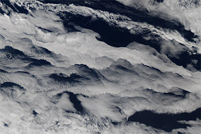 Clouds over the Southern Indian Ocean