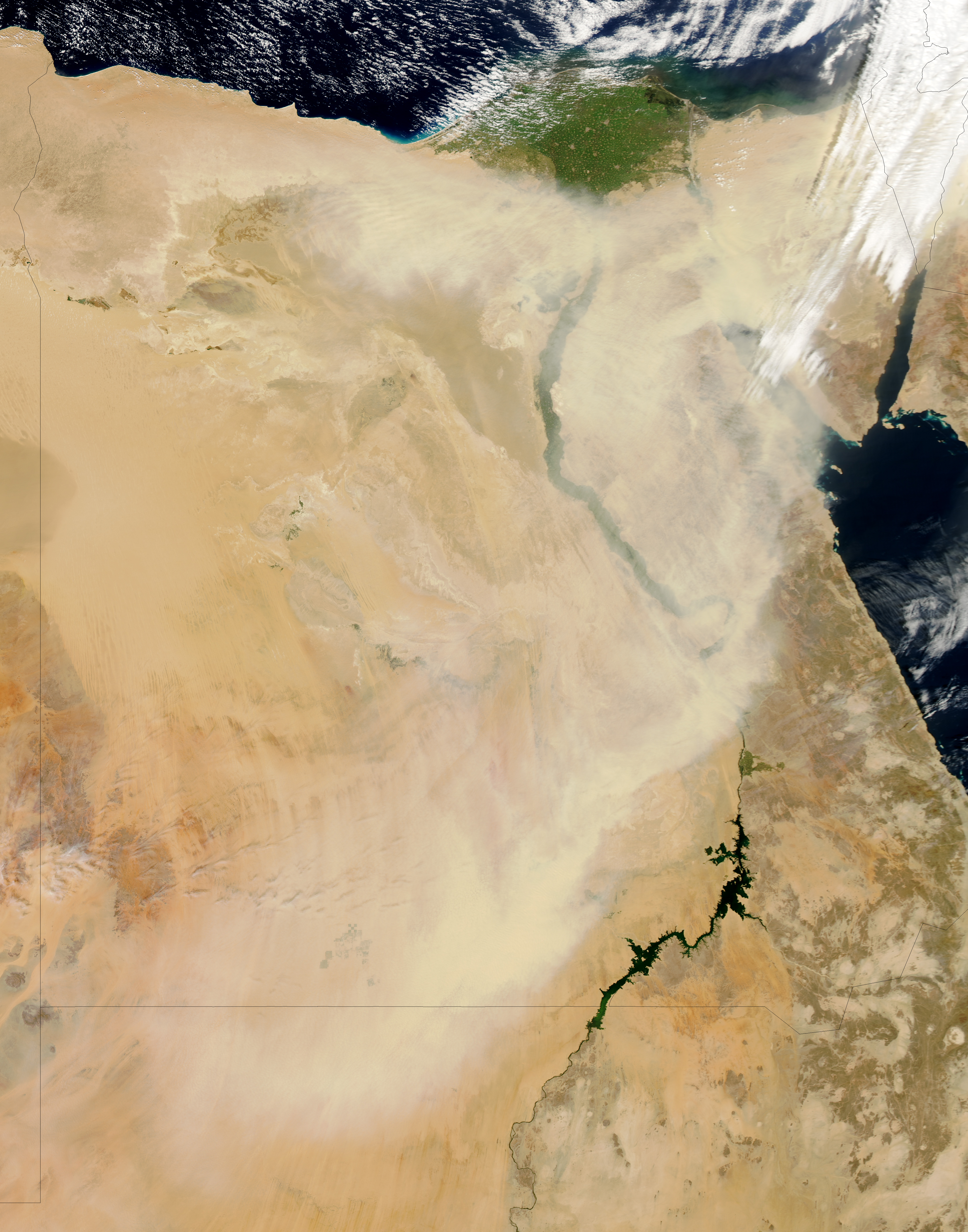 Dust Storm in Egypt - related image preview