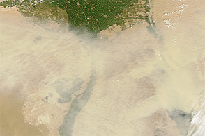 Dust Storm in Egypt