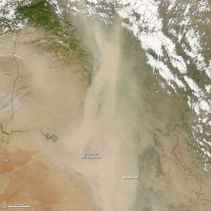 Dust Storm in Iraq