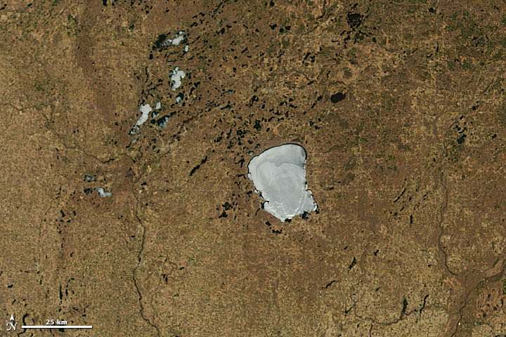 Lingering Ice on Minnesota Lakes - related image preview