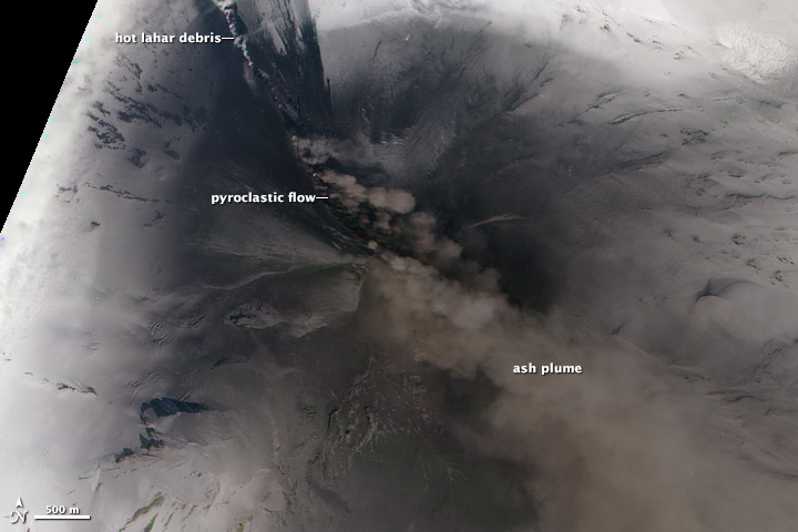 A Scene of Ice and Fire: Pavlof Volcano - related image preview