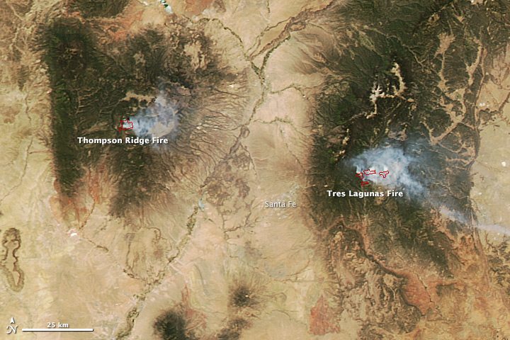 First Fires of the Season in New Mexico - related image preview