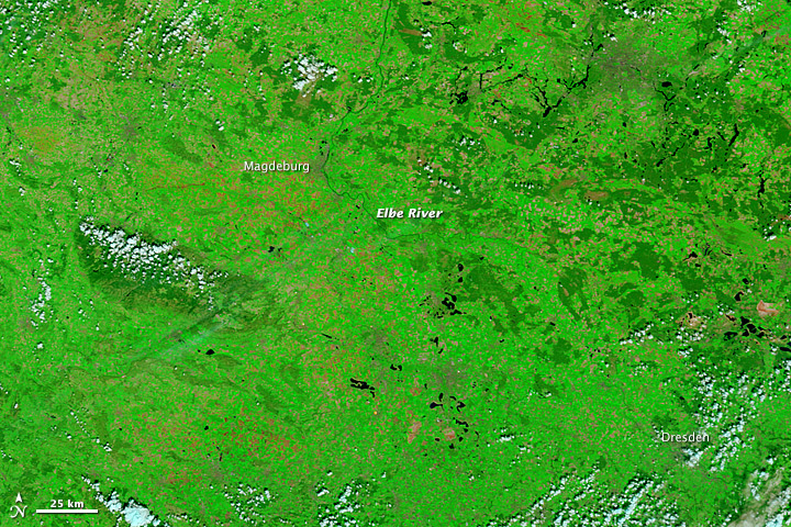 Flooding in Eastern Germany