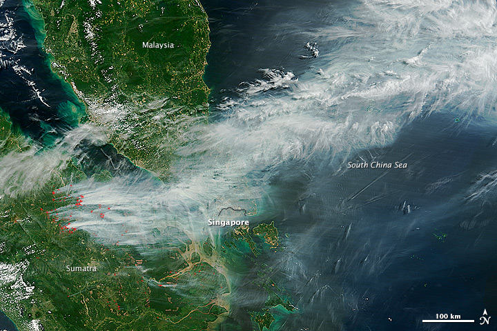 morning (Terra MODIS) - June 19, 2013