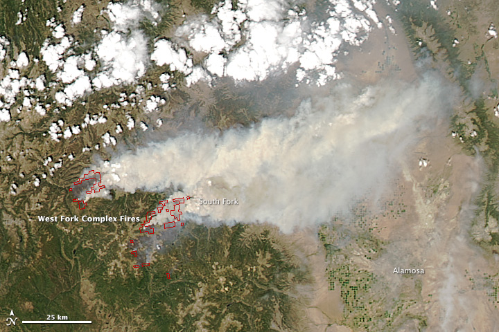 West Fork Complex Fires, Colorado - related image preview