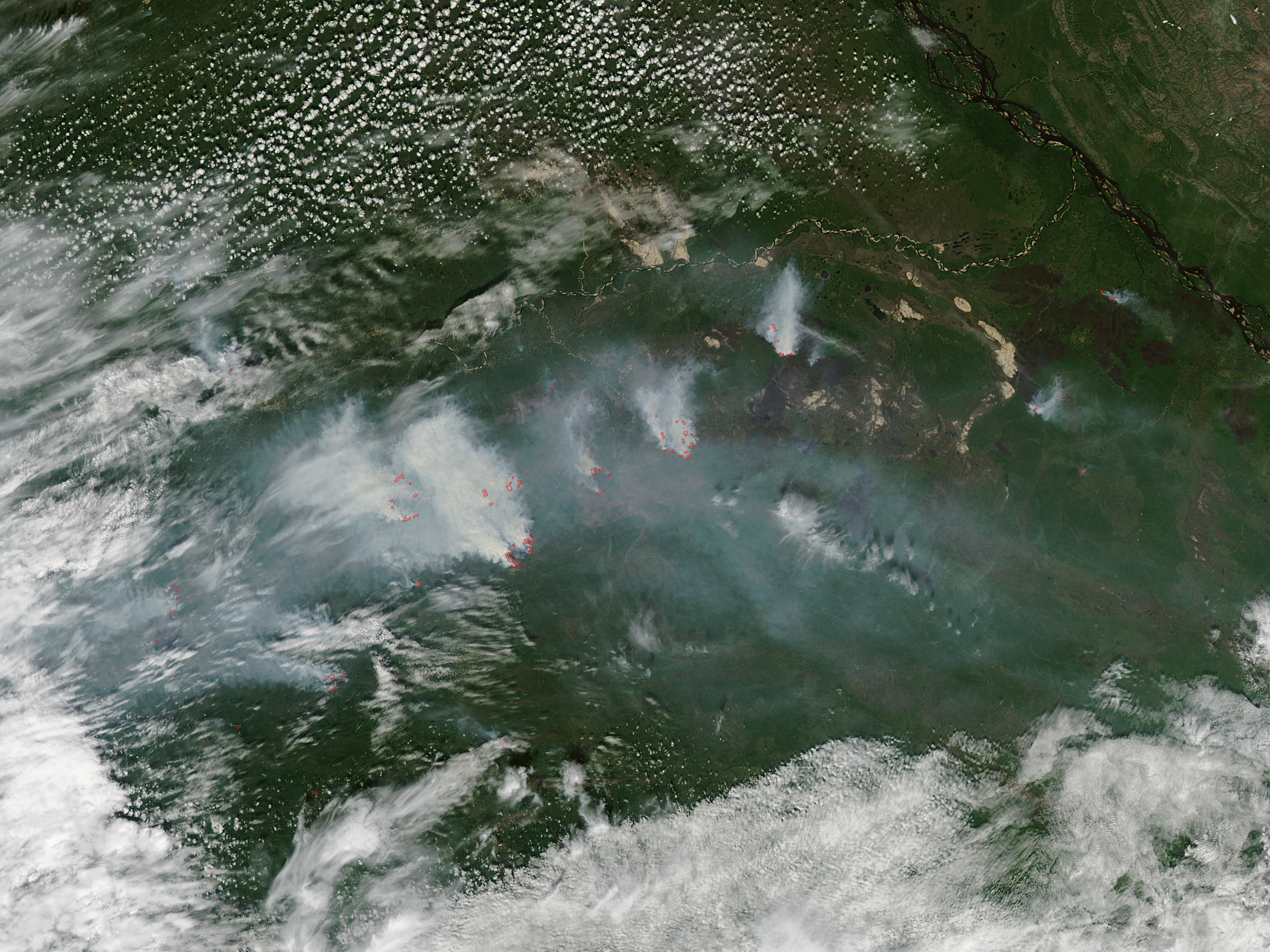 Fires in Eastern Russia - related image preview