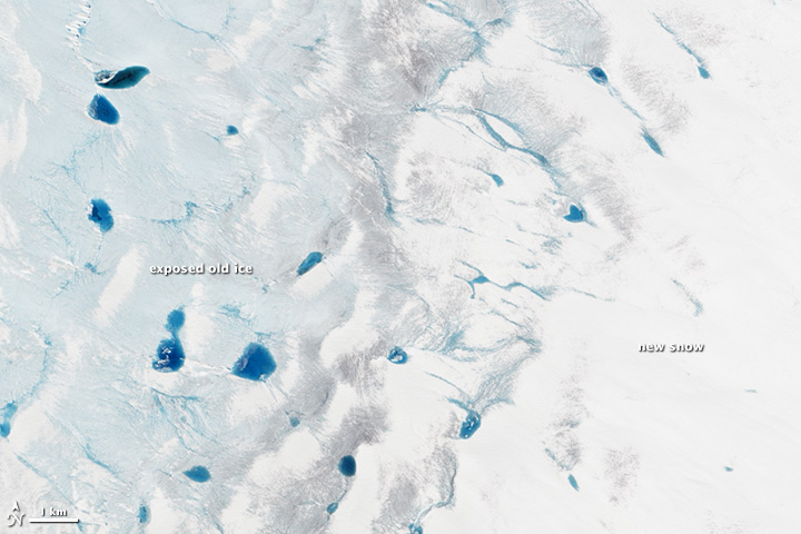 Greenland’s Summer Melt Underway