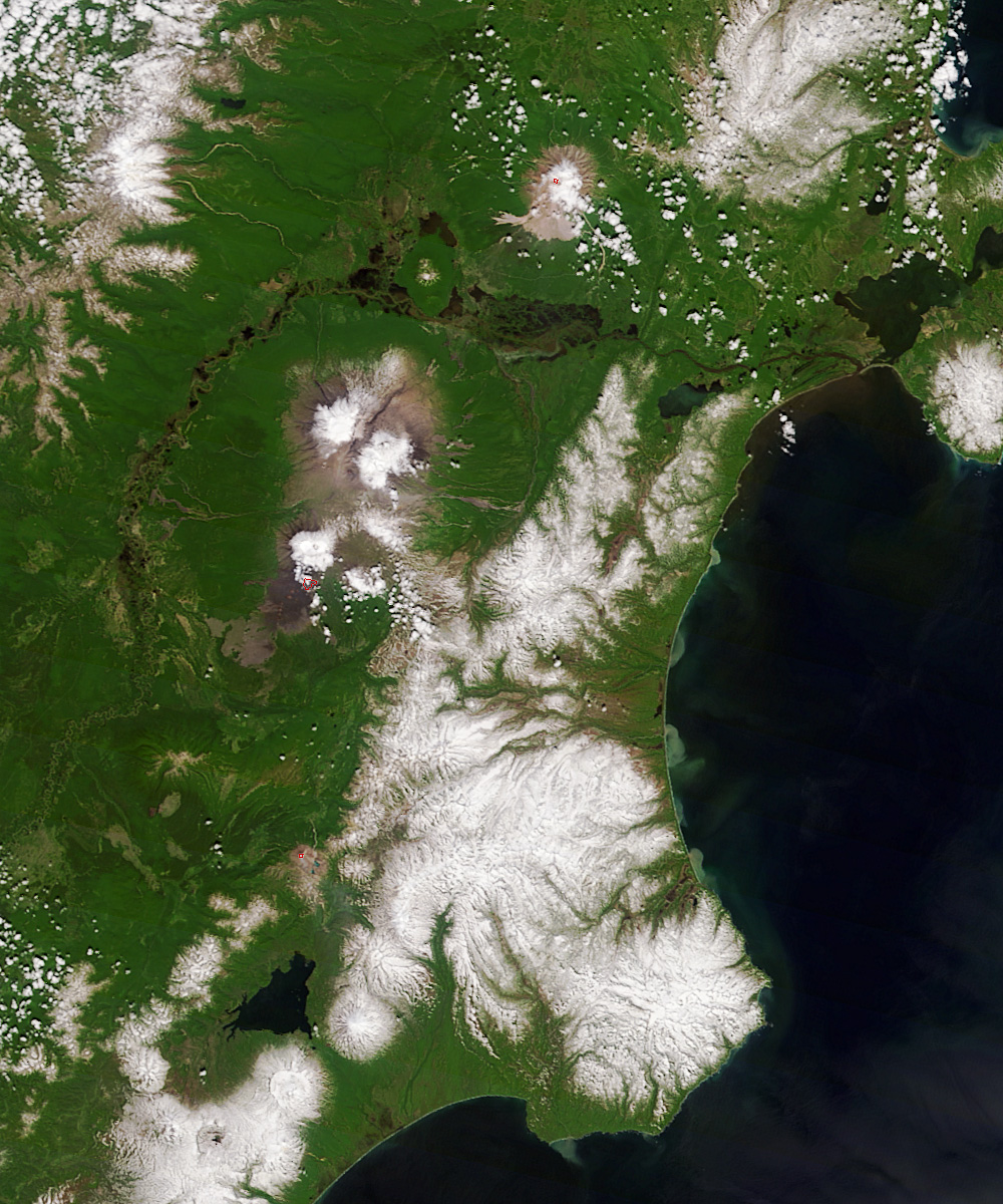 Erupting Kamchatka Volcanoes - related image preview