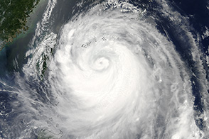 Typhoon Soulik Approaches Taiwan