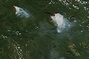 Wildfires in the Yukon