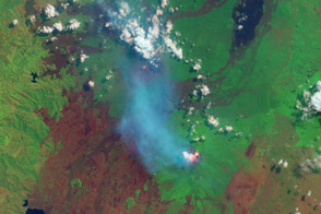 Nyamuragira and Nyiragongo Volcanoes