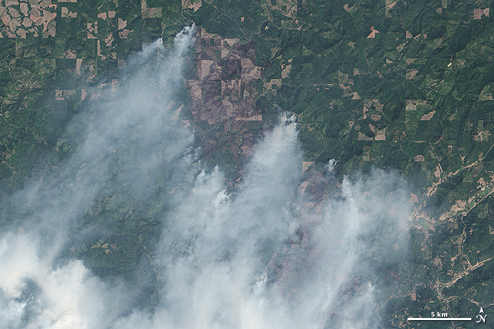 Big Windy Complex Fire, Oregon