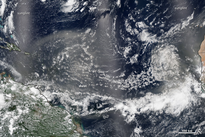 Tracking Dust Across the Atlantic - related image preview