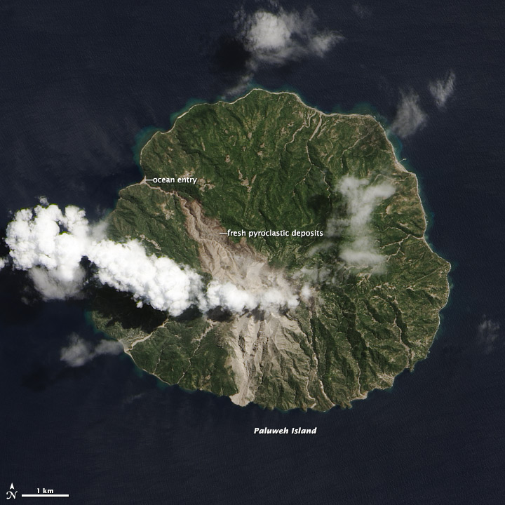 Deadly Pyroclastic Flow at Paluweh Volcano