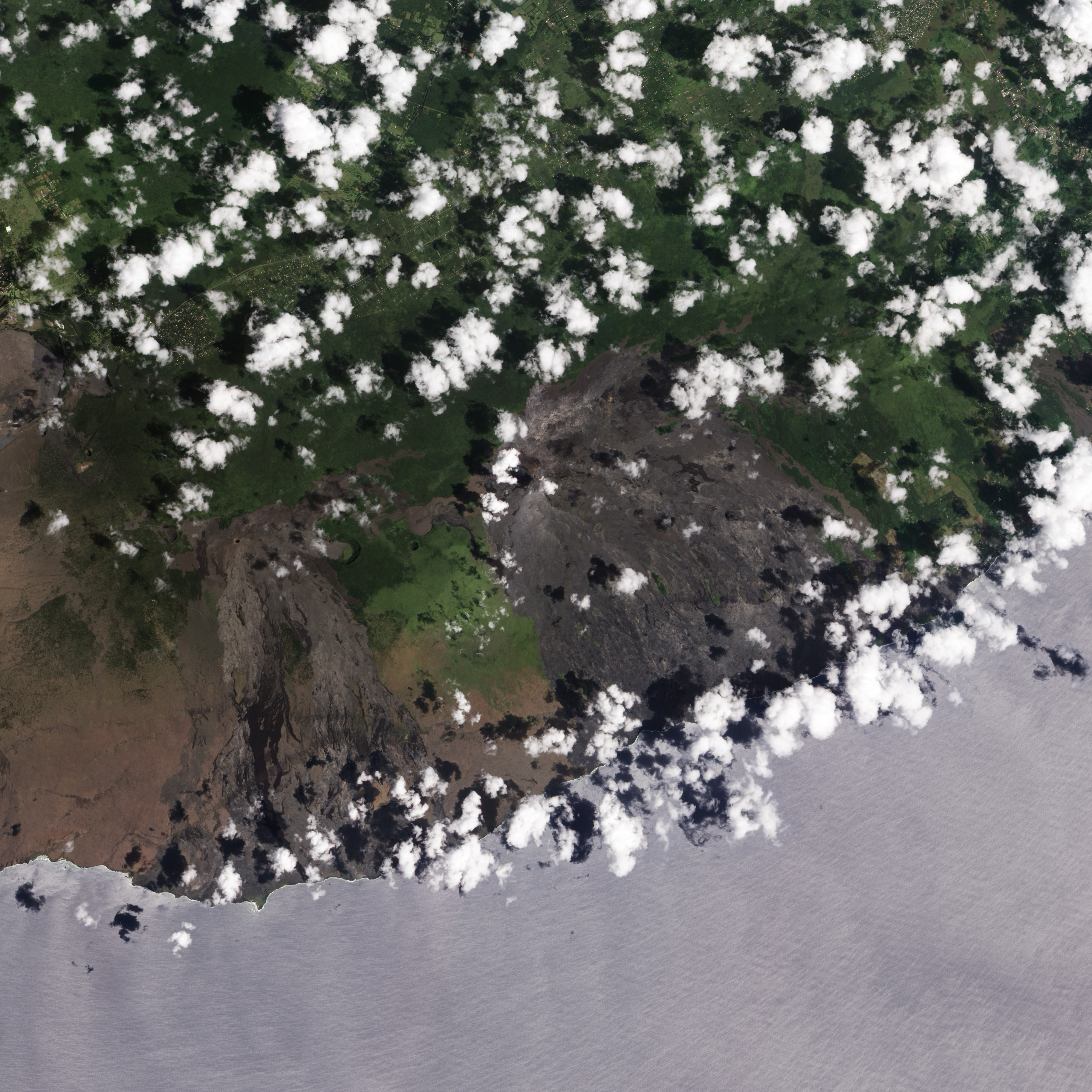 Kilauea Lava Flows Encroach on Ohia Lehua Forest - related image preview