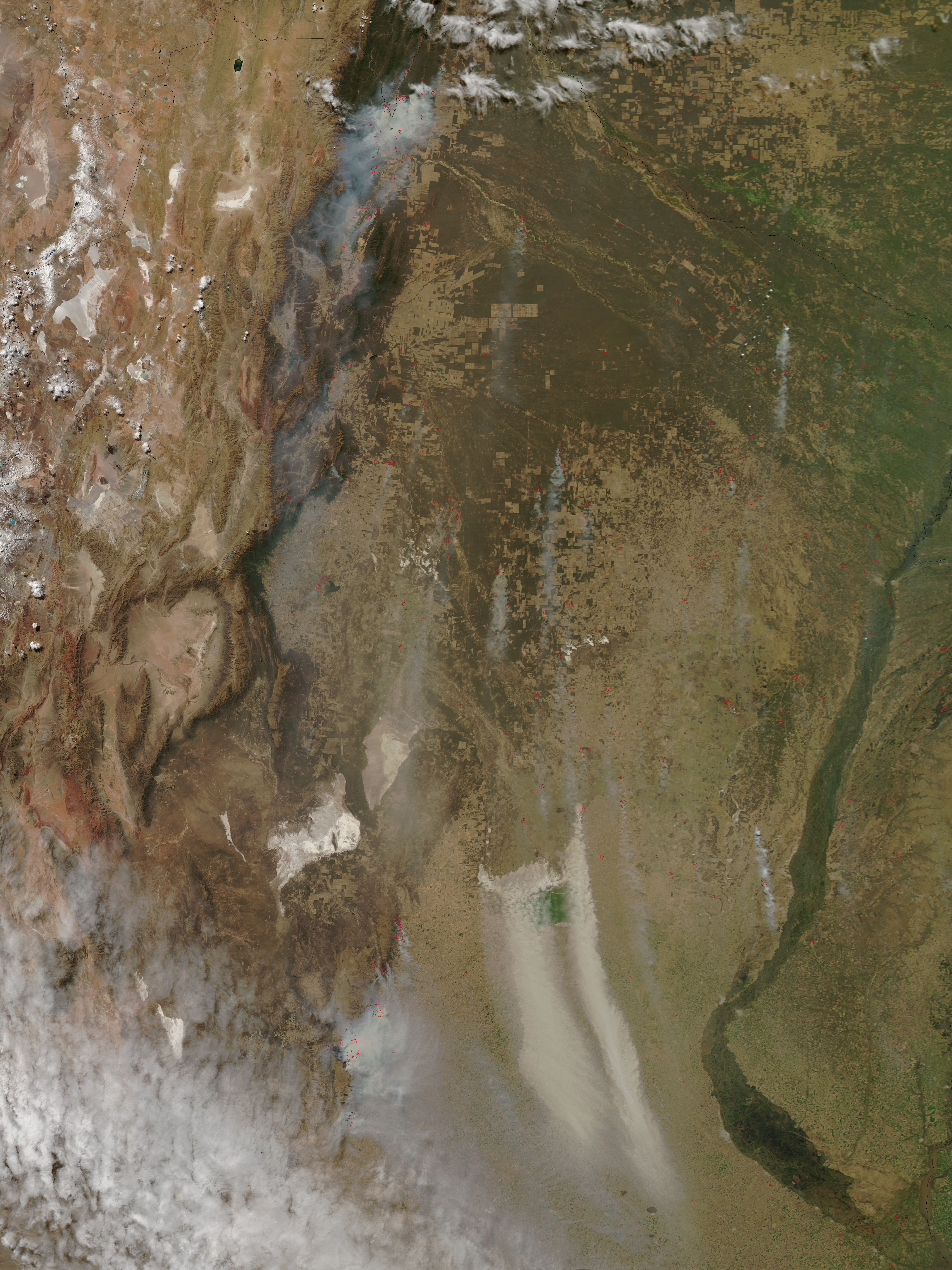 Fire, Dust Sweeps Across Northern Argentina - related image preview