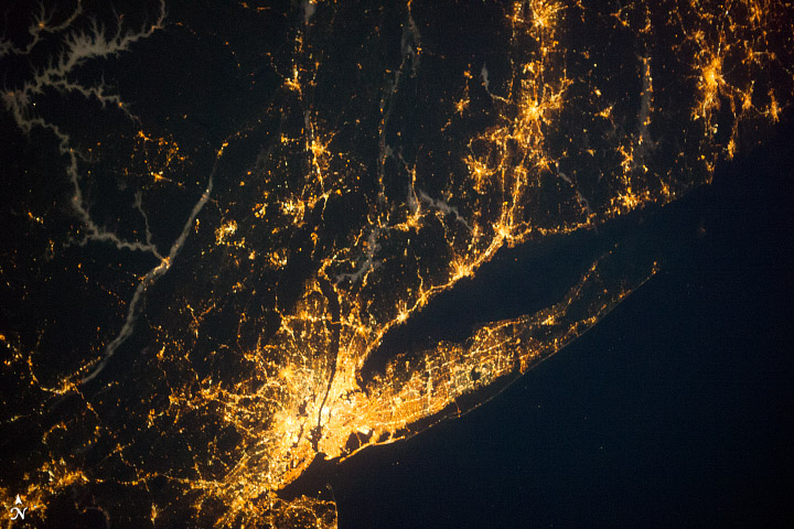 Long Island Sound Region at Night - related image preview