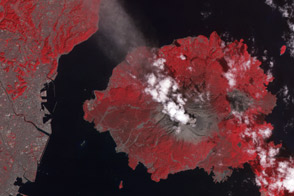 Activity at Sakurajima Volcano