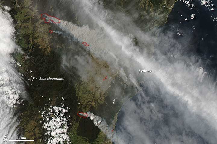 Fires Around Sydney, Australia - related image preview