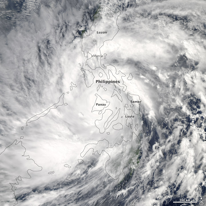 typhoon haiyan storm surge