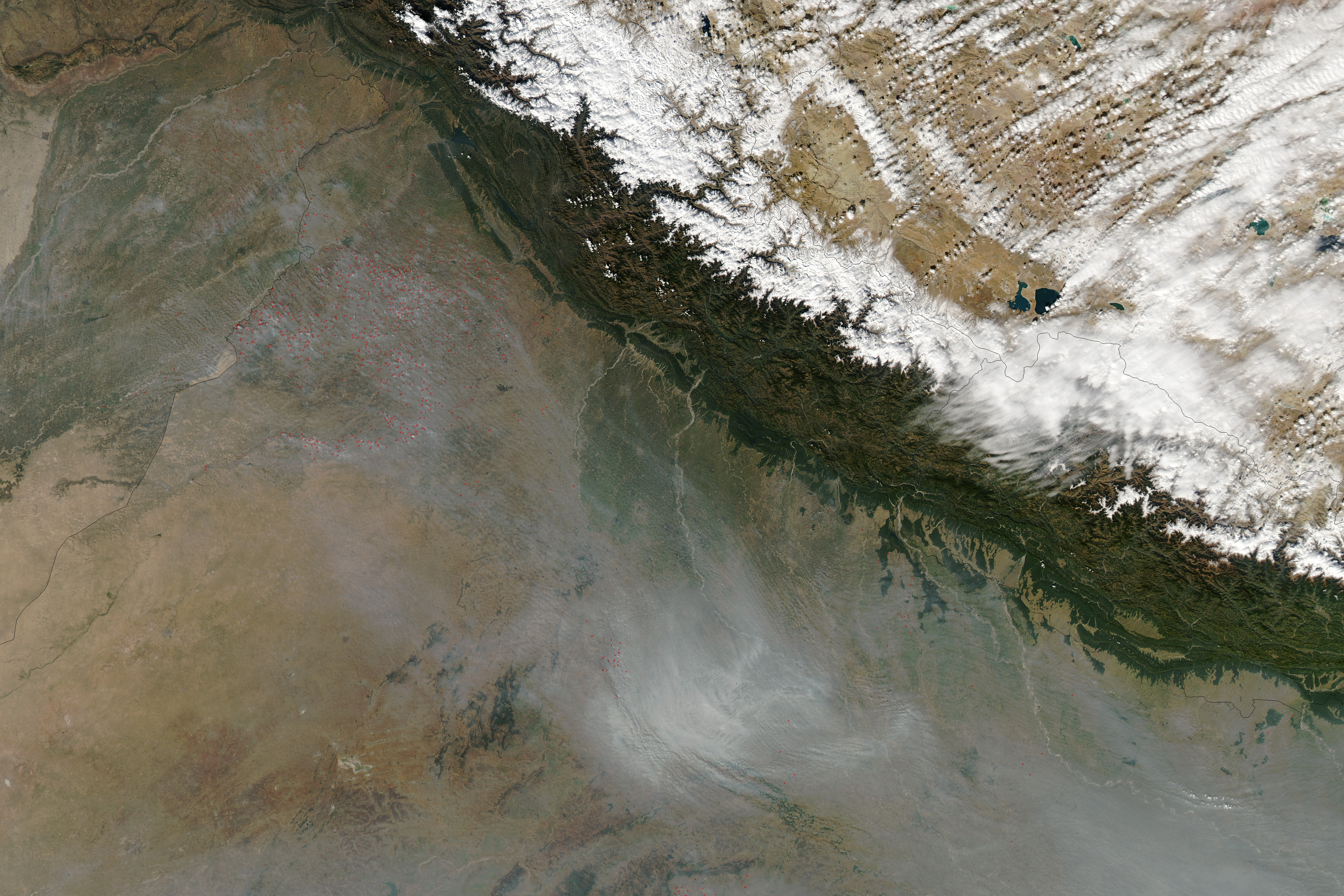 Stubble Burning in Northern India - related image preview