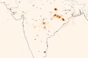 Sulfur Dioxide Increasing Over India - selected child image
