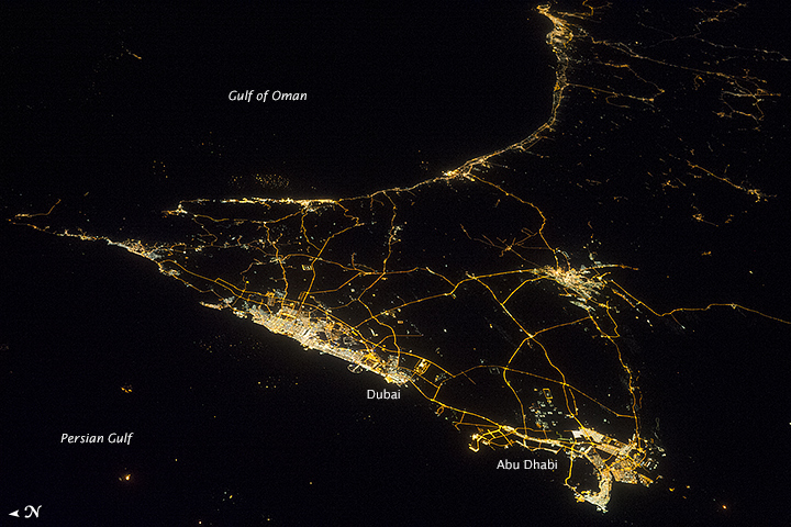 United Arab Emirates at Night - related image preview
