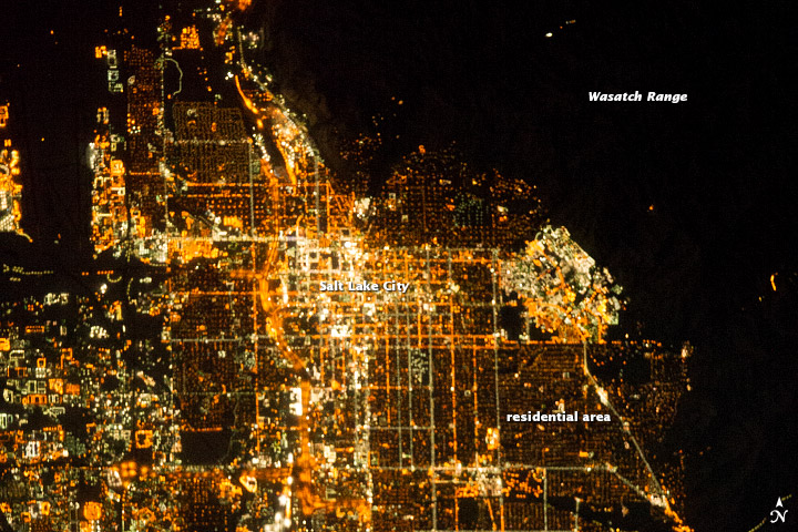 Salt Lake City at Night - related image preview