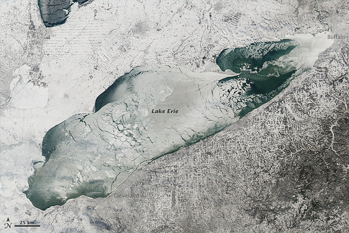 Frozen Lake Erie